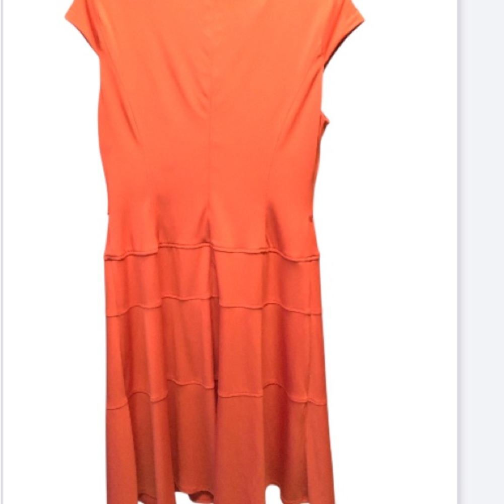 Jones Wear Vibrant Orange dress size 10 - Picture 2 of 7